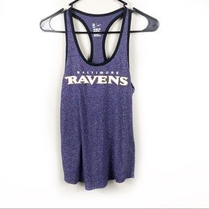 NFL Tops - Purple Baltimore Ravens Tank Top Size Small NFL Tops - Purple Baltimore Ravens Tank Top Size Small